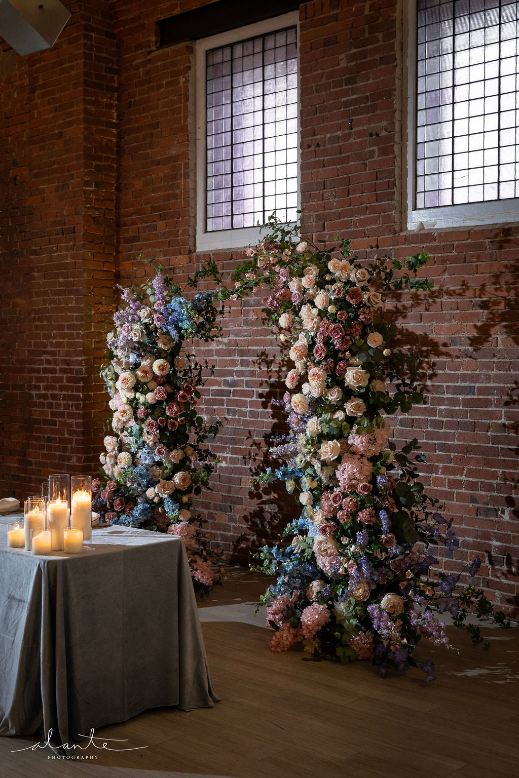 The Callan Floral Pillars