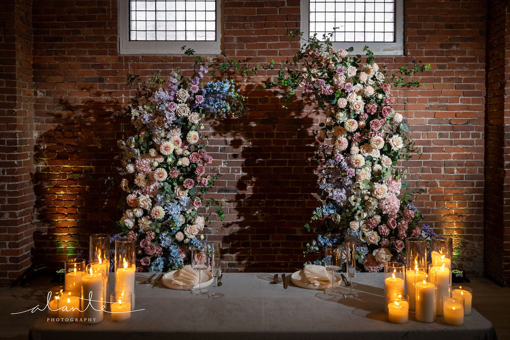 The Callan Floral Pillars