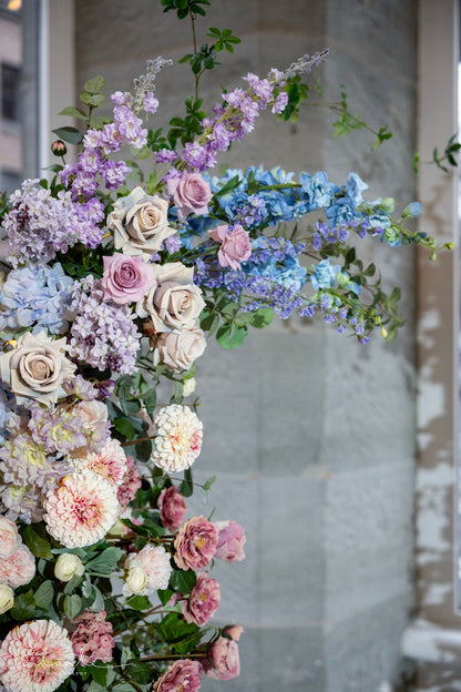 The Callan Floral Pillars