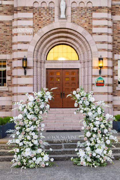 The Winslow Floral Pillars