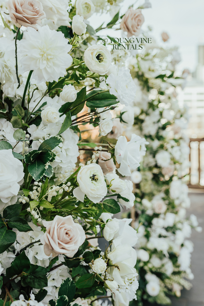 The Winslow Floral Pillars