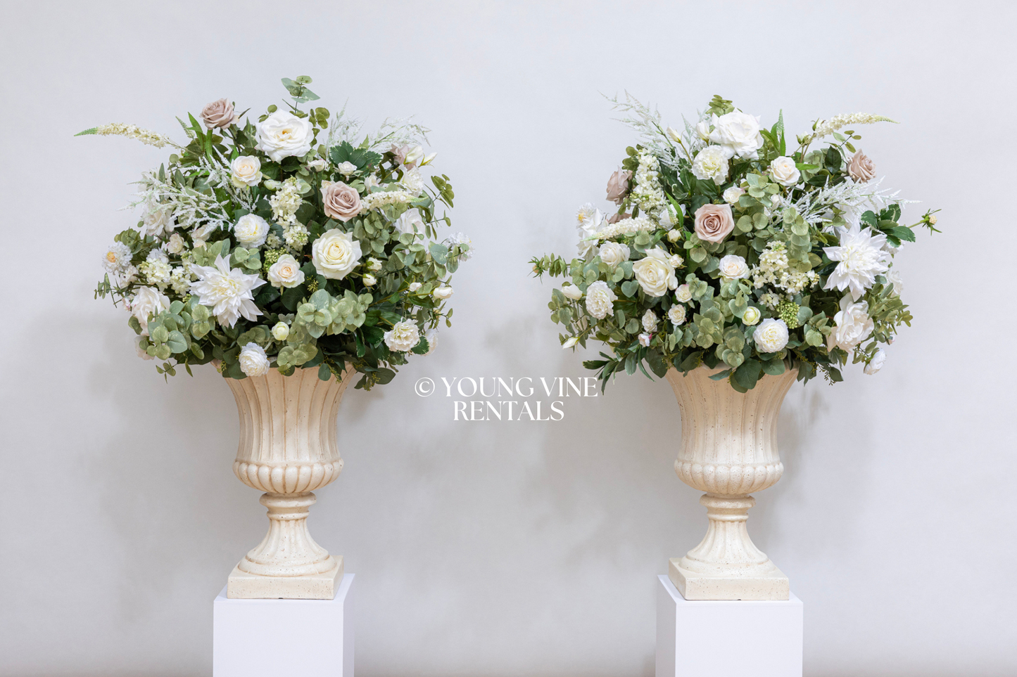 The Winslow Floral Urns