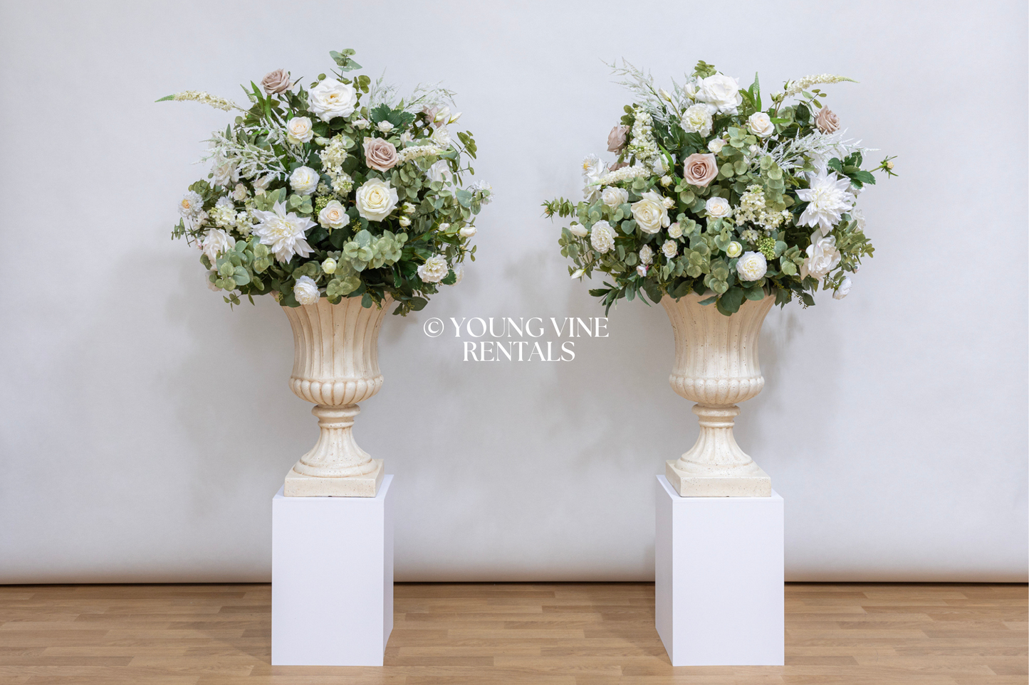 The Winslow Floral Urns